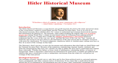 Desktop Screenshot of hitler.org