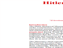Tablet Screenshot of hitler.org